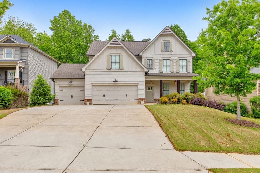 5 bedroom, 3 bathroom single family residence sold at 1026 Towne Mill Crossing, Canton, GA 30114