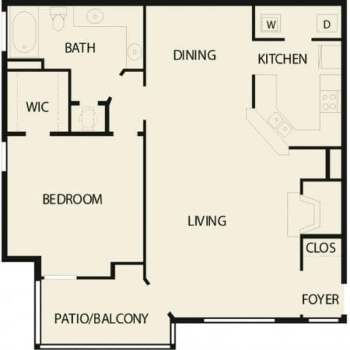 1 bedroom, 1 bathroom, 921 sq ft apartment for rent at 9700 Medlock Crossing Parkway 0612, Johns Creek, GA 30022 for $1,788 a month — photo 9