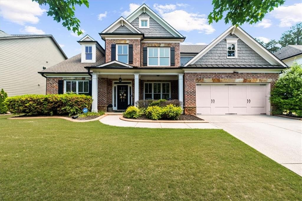 4 bedroom, 4 bathroom single family residence sold at 1156 Whisper Cove Drive, Buford, GA 30518