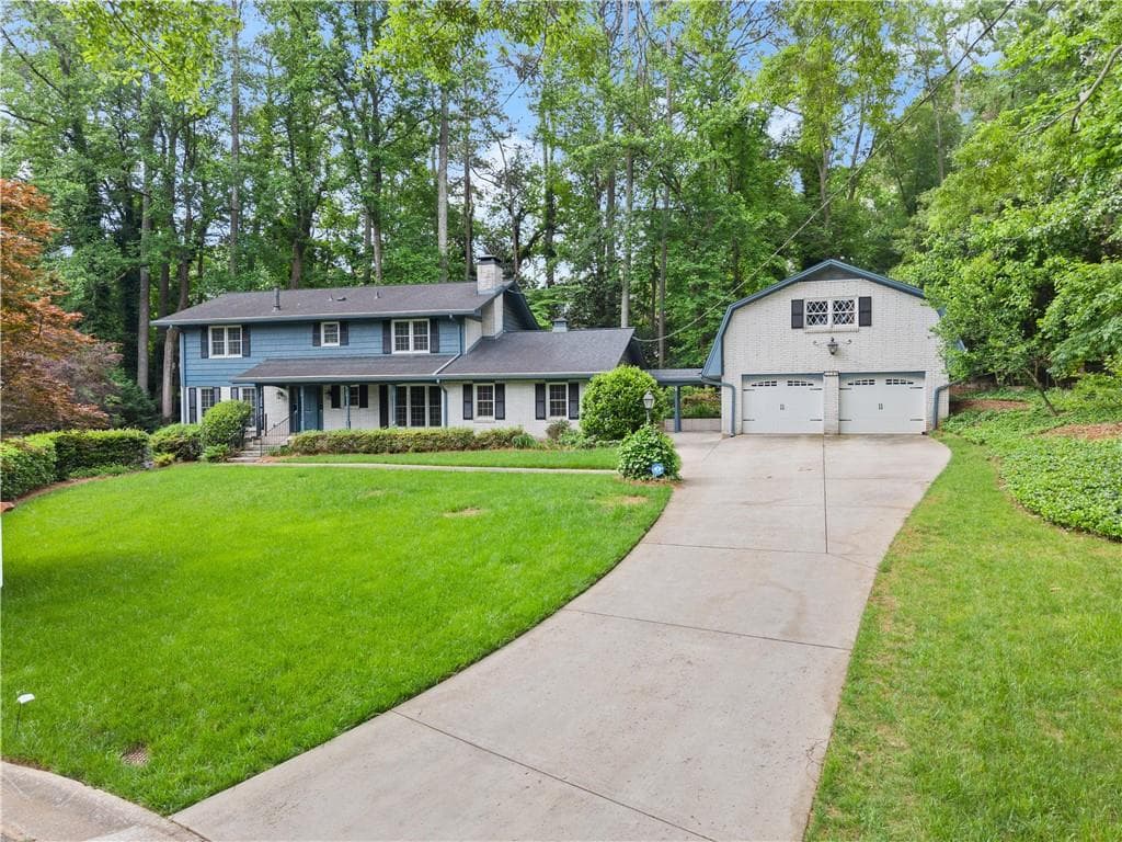 4 bedroom, 3 bathroom single family residence sold at 1190 Hess Drive, Avondale Estates, GA 30002