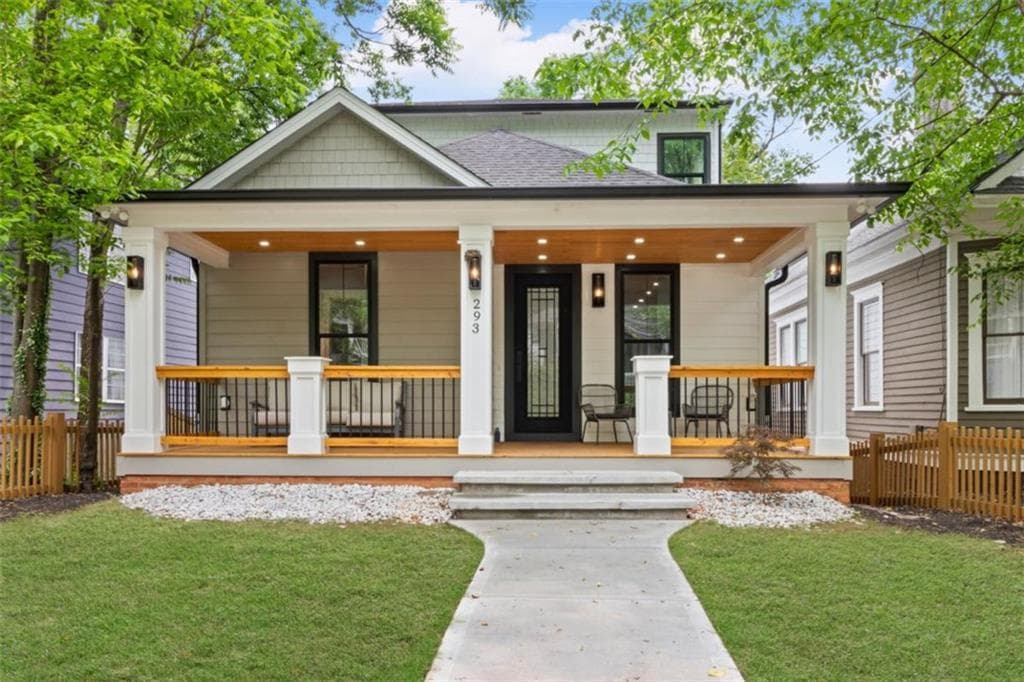 4 bedroom, 5 bathroom single family residence sold at 293 Ormond Street, Atlanta, GA 30315