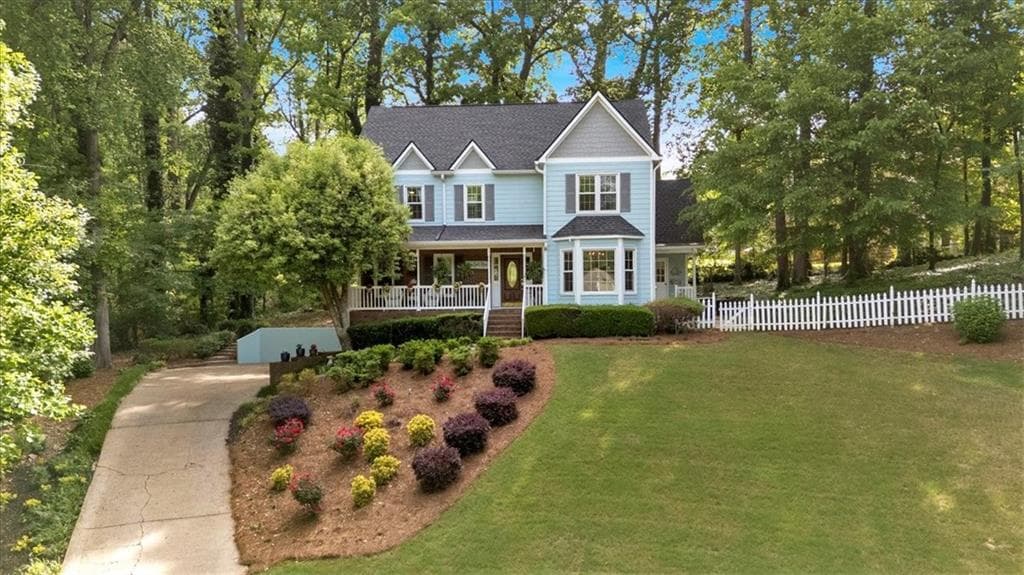 4 bedroom, 3 bathroom single family residence sold at 4853 Ridgewood Creek Drive, Acworth, GA 30102
