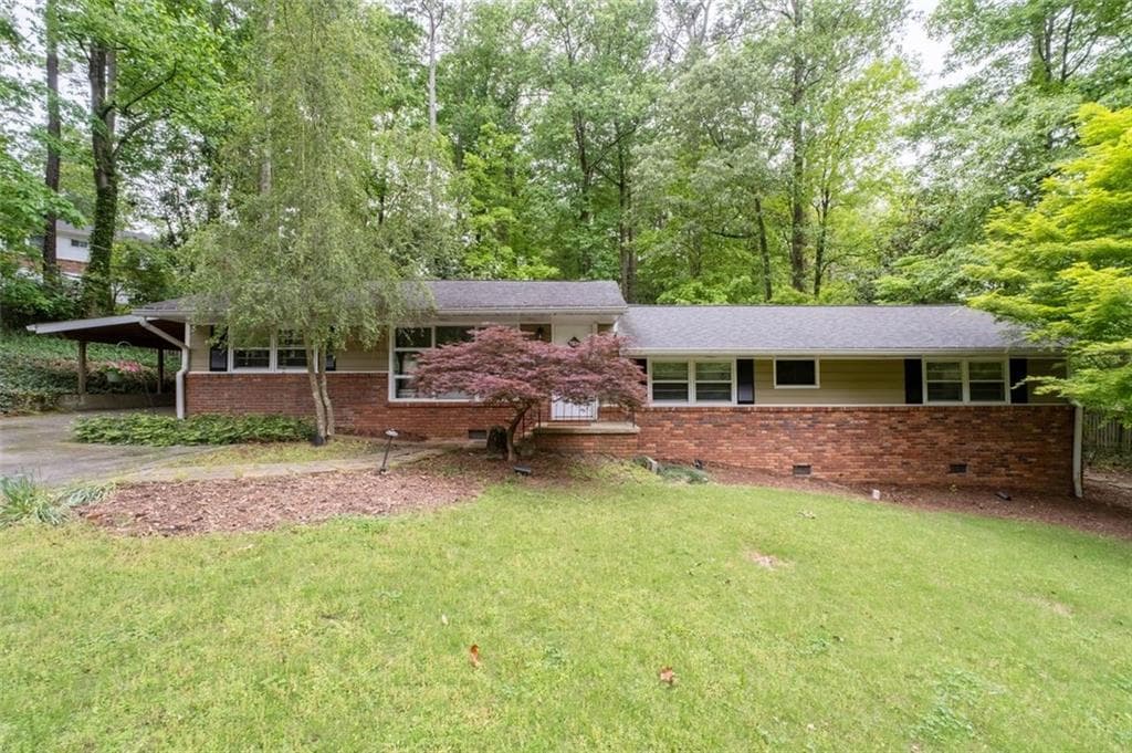 3 bedroom, 2 bathroom single family residence sold at 4052 SHAWNEE Lane, Brookhaven, GA 30319
