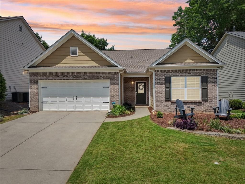 3 bedroom, 2 bathroom single family residence sold at 409 Norton Crossing, Woodstock, GA 30188