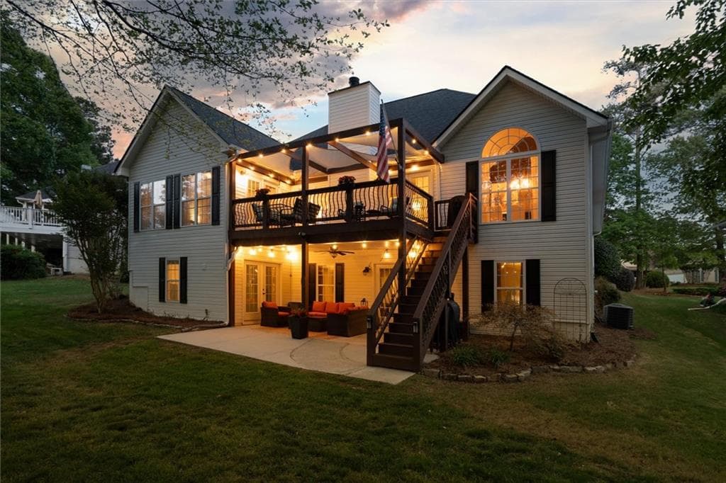 6 bedroom, 5 bathroom single family residence sold at 9889 Between The Greens, Villa Rica, GA 30180