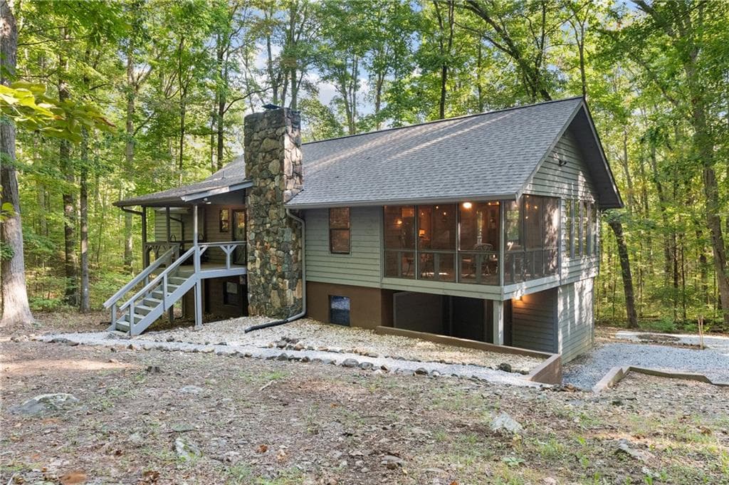 3 bedroom, 2 bathroom single family residence sold at 172 Shady Trail, Blairsville, GA 30512