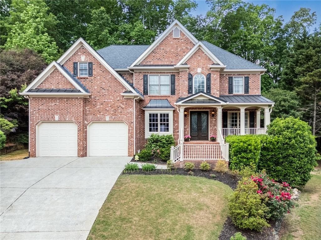 6 bedroom, 5 bathroom single family residence sold at 1273 Promontory Lane, Marietta, GA 30062