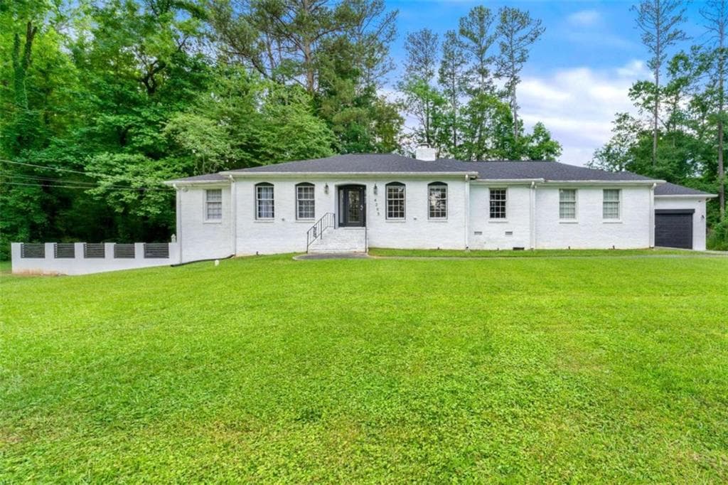 4 bedroom, 3 bathroom single family residence sold at 4265 Hidden Valley Drive, South Fulton, GA 30349