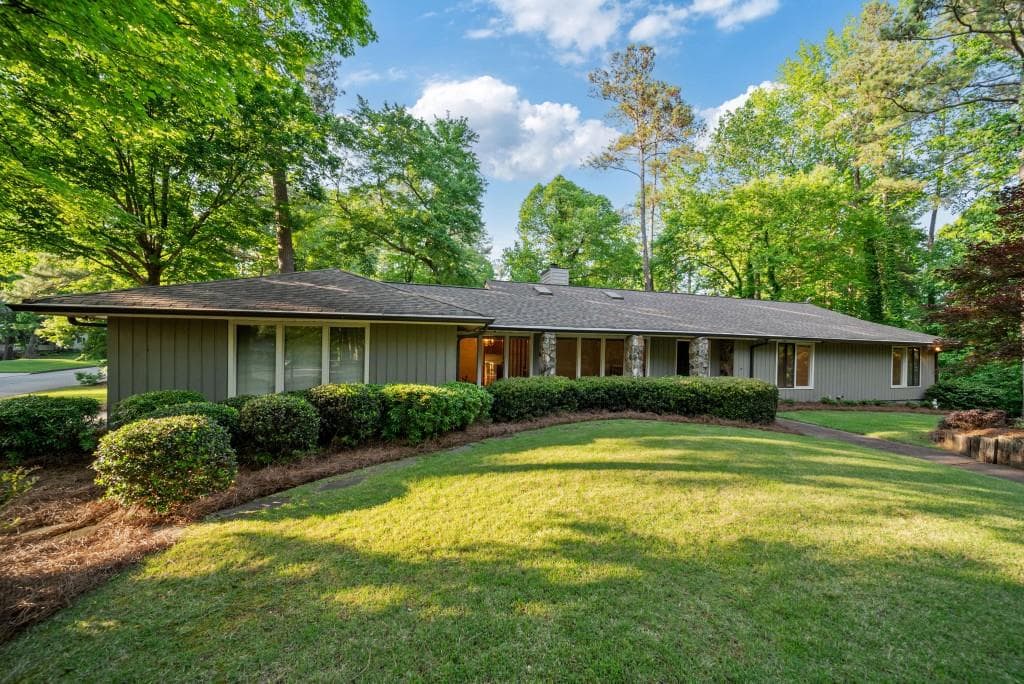 5 bedroom, 4 bathroom single family residence sold at 170 Mark Trail, Sandy Springs, GA 30328