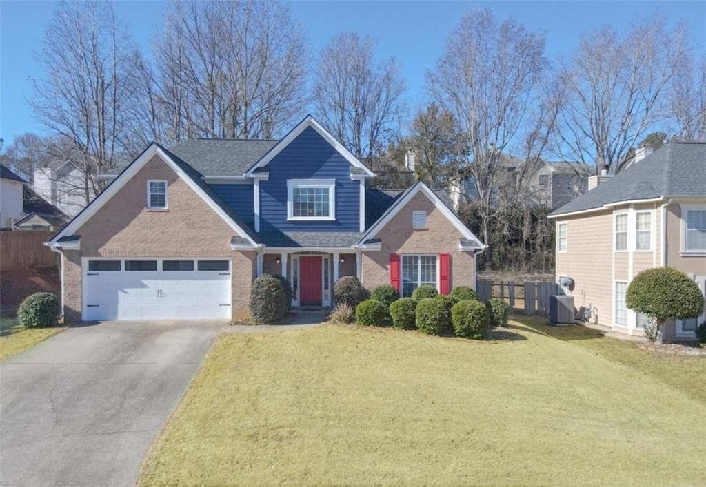 3 bedroom, 3 bathroom single family residence sold at 690 Winding River Drive, Lawrenceville, GA 30046