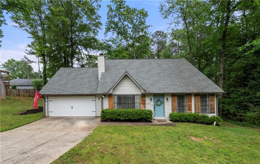 3 bedroom, 2 bathroom single family residence sold at 4934 Woodstream Lane, Acworth, GA 30102