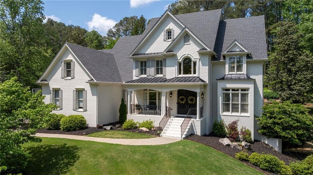 6 bedroom, 6 bathroom single family residence sold at 15430 Treyburn Manor View, Milton, GA 30004