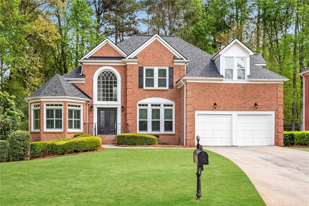 4 bedroom, 3 bathroom single family residence sold at 6070 Poplar Spring Drive, Peachtree Corners, GA 30092