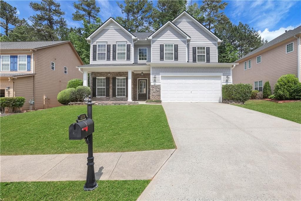 4 bedroom, 3 bathroom single family residence sold at 3208 Juniper Drive, Kennesaw, GA 30144