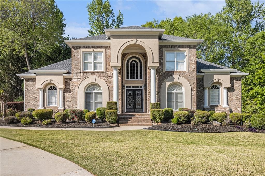 5 bedroom, 5 bathroom, 5,346 sq ft single family residence sold at 4855 Regency Trace, Atlanta, GA 30331