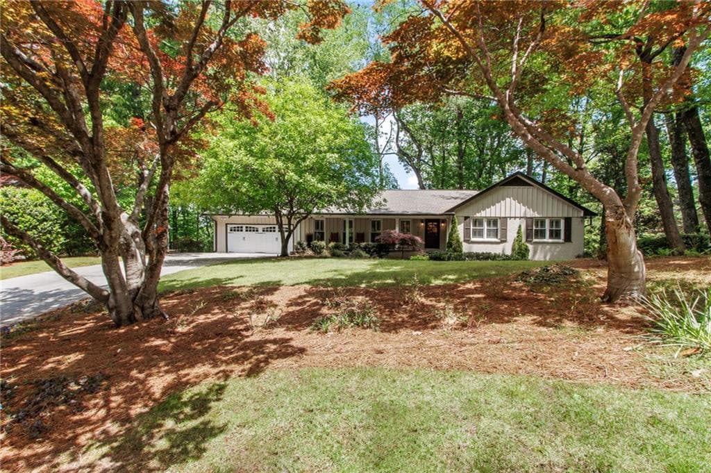 5 bedroom, 3 bathroom single family residence sold at 5155 Pine Branch Point, Atlanta, GA 30338