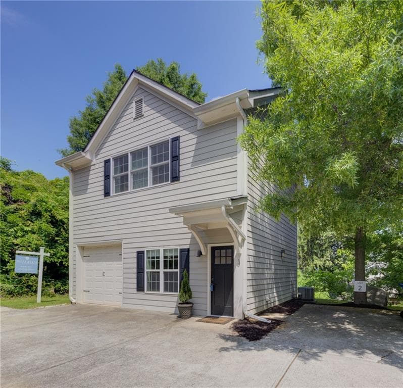 2 bedroom, 2 bathroom single family residence sold at 1433 Carroll Drive NW, Unit #3, Atlanta, GA 30318