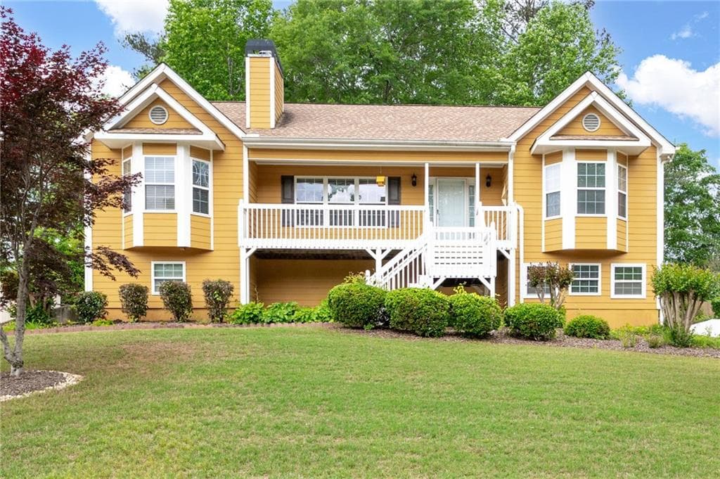4 bedroom, 3 bathroom single family residence sold at 55 Cross Pointe Court, Hiram, GA 30141