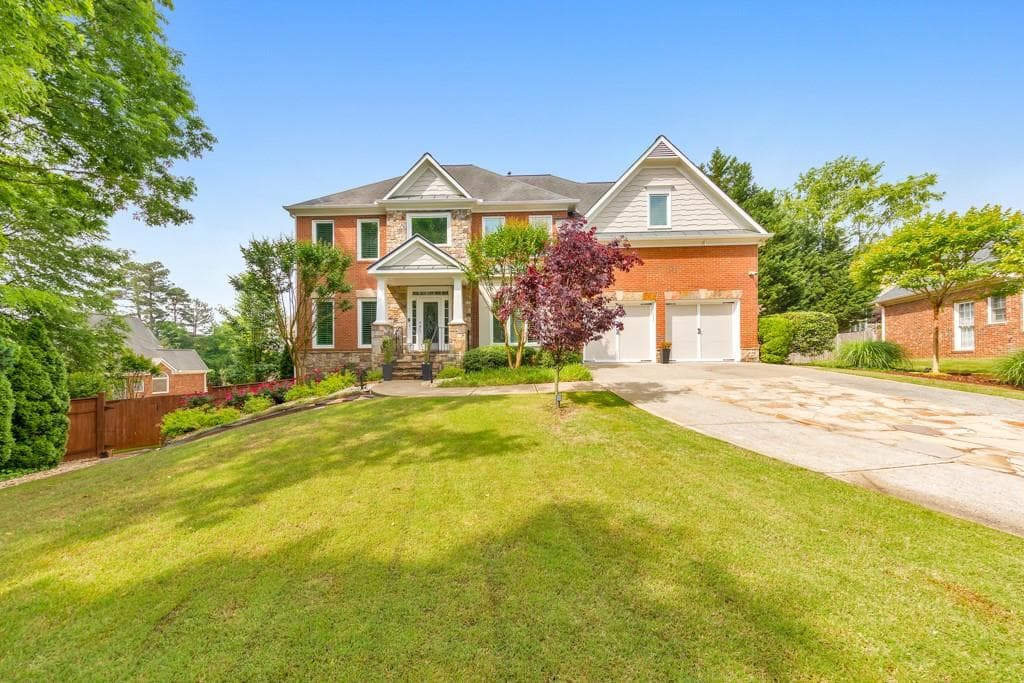 7 bedroom, 5 bathroom single family residence sold at 1250 Rosette Way, Marietta, GA 30062
