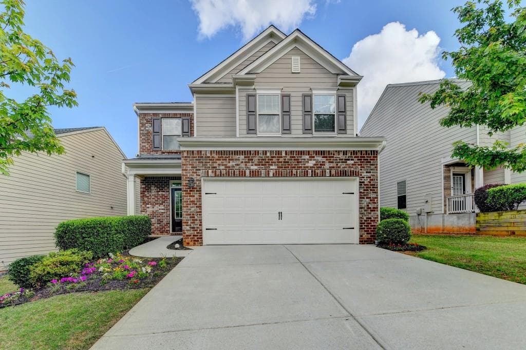 4 bedroom, 3 bathroom, 2,058 sq ft single family residence sold at 1345 Aster Ives Drive, Lawrenceville, GA 30045