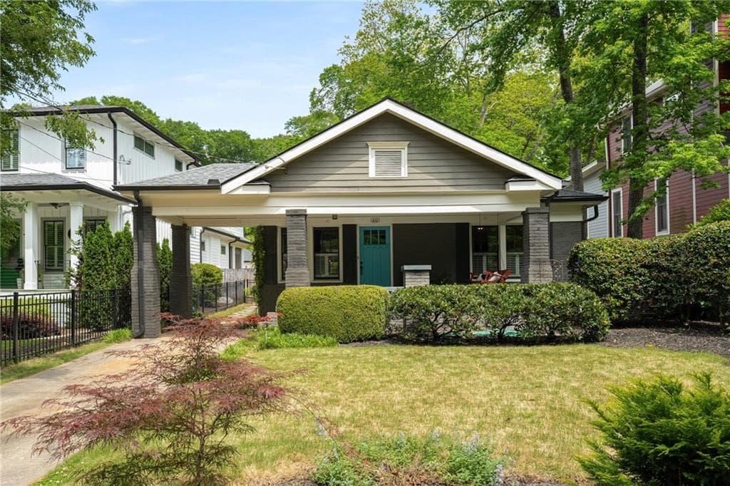 3 bedroom, 2 bathroom single family residence sold at 416 2nd Avenue, Decatur, GA 30030