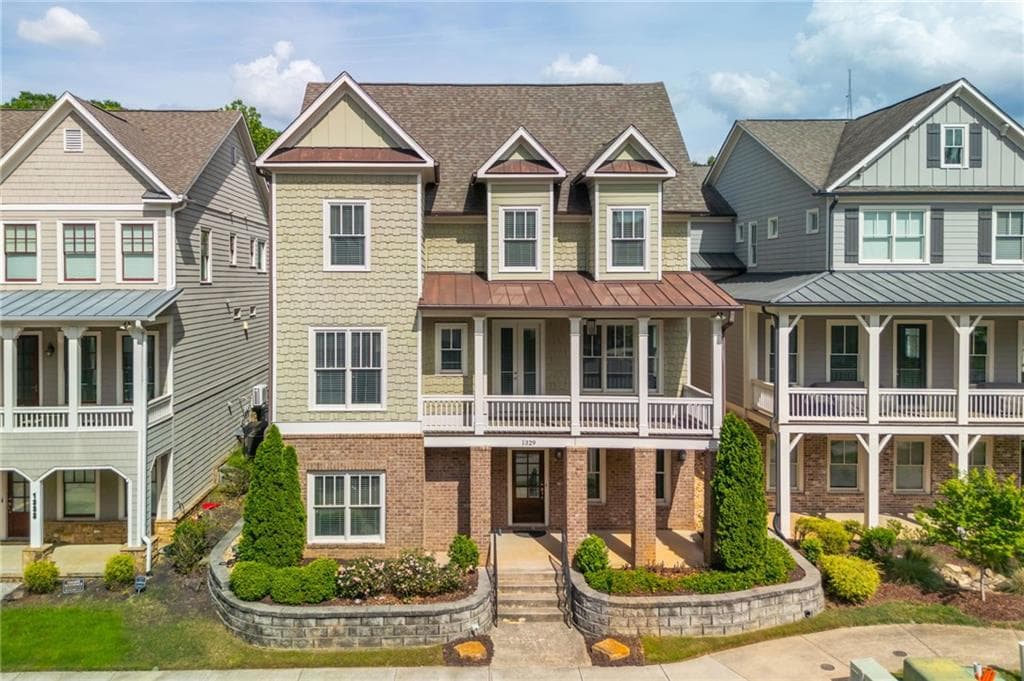 5 bedroom, 5 bathroom, 3,996 sq ft single family residence sold at 1329 Booth Avenue, Atlanta, GA 30318