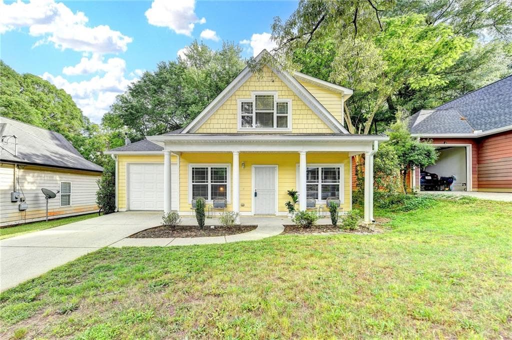 4 bedroom, 3 bathroom single family residence sold at 1112 Birch Street, Atlanta, GA 30310