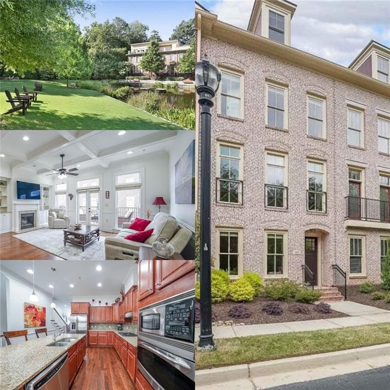 4 bedroom, 5 bathroom townhouse sold at 402 River Vista Drive, Atlanta, GA 30339