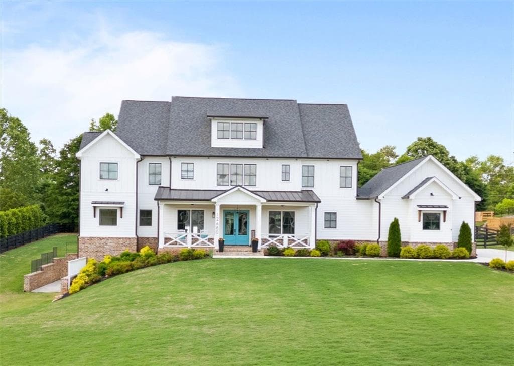 6 bedroom, 7 bathroom single family residence sold at 12680 Ebenezer Pond Court, Milton, GA 30004