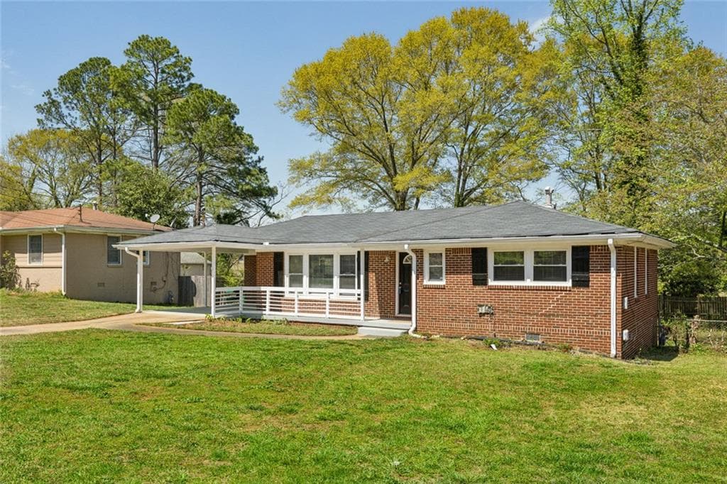 3 bedroom, 2 bathroom single family residence sold at 2792 Toney Drive, Decatur, GA 30032
