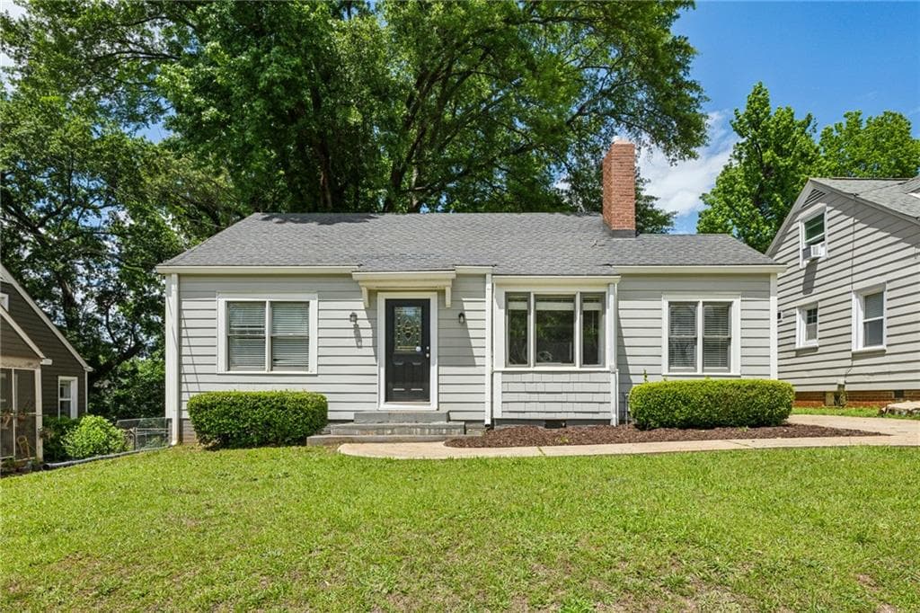 3 bedroom, 1 bathroom single family residence sold at 1100 Faith Avenue, Atlanta, GA 30316