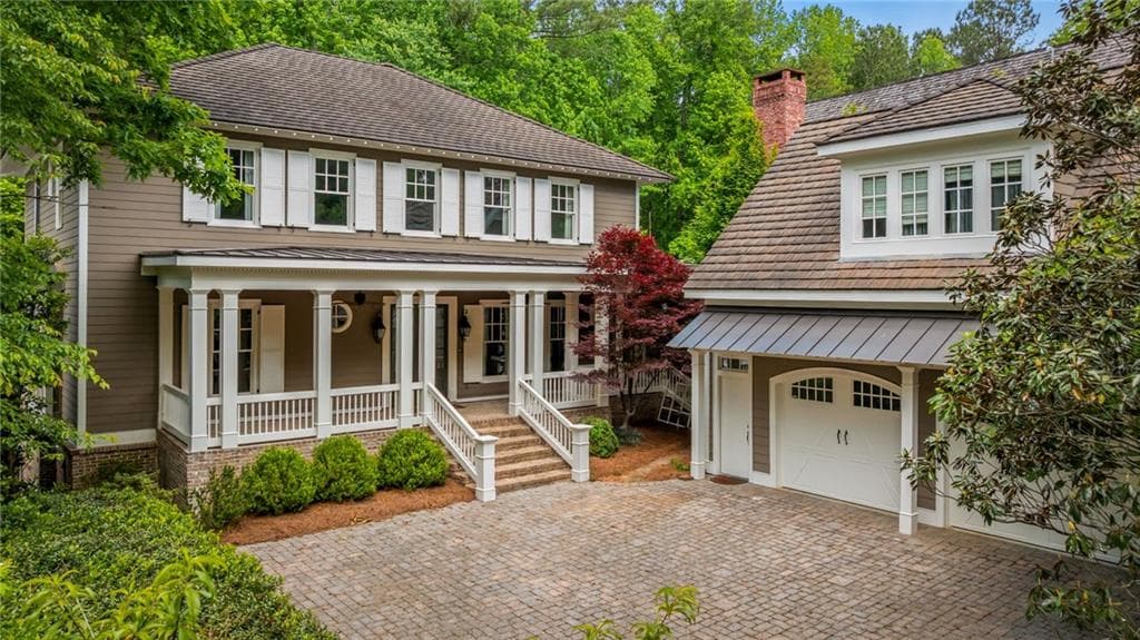 6 bedroom, 8 bathroom, 3,632 sq ft single family residence sold at 9179 Selborne Lane, Chattahoochee Hills, GA 30268
