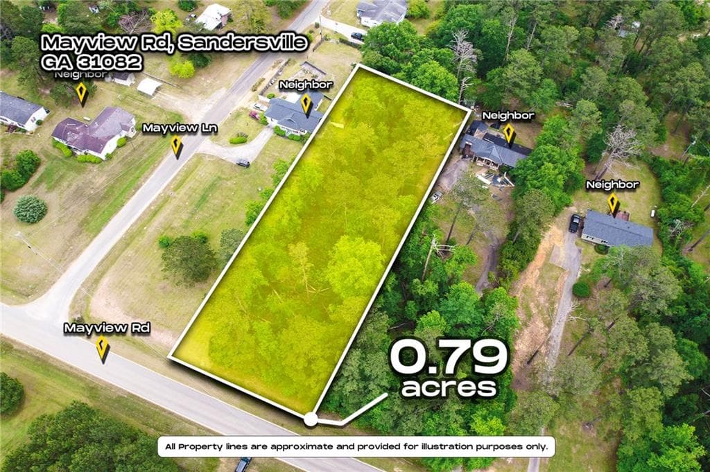 single family residence sold at 1140 Mayview Road, Sandersville, GA 31082