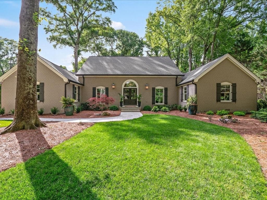 4 bedroom, 4 bathroom single family residence sold at 4643 River Court, Peachtree Corners, GA 30097
