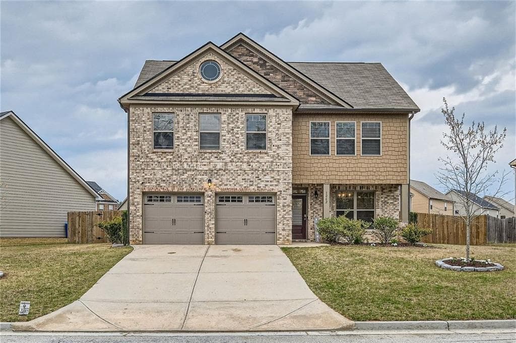 4 bedroom, 3 bathroom single family residence sold at 1262 BROOKSTONE Circle, Conyers, GA 30012