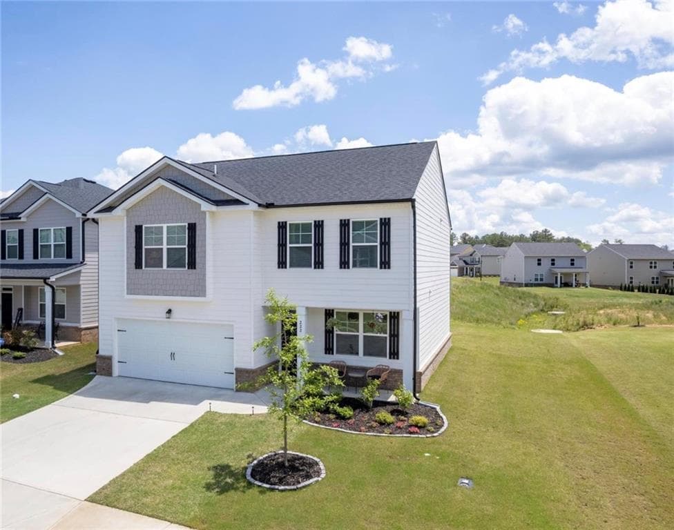 4 bedroom, 3 bathroom single family residence sold at 222 Canyon Ferry Way, Hoschton, GA 30548