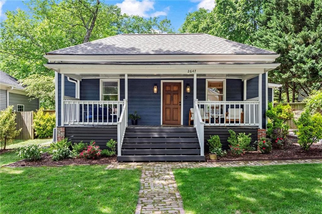 2 bedroom, 2 bathroom, 1,234 sq ft single family residence sold at 2647 Forrest Avenue, Atlanta, GA 30318