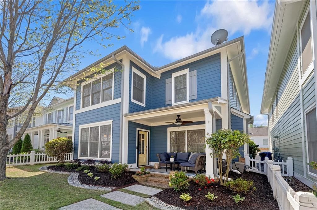 3 bedroom, 3 bathroom single family residence sold at 1338 Dupont Park, Atlanta, GA 30318