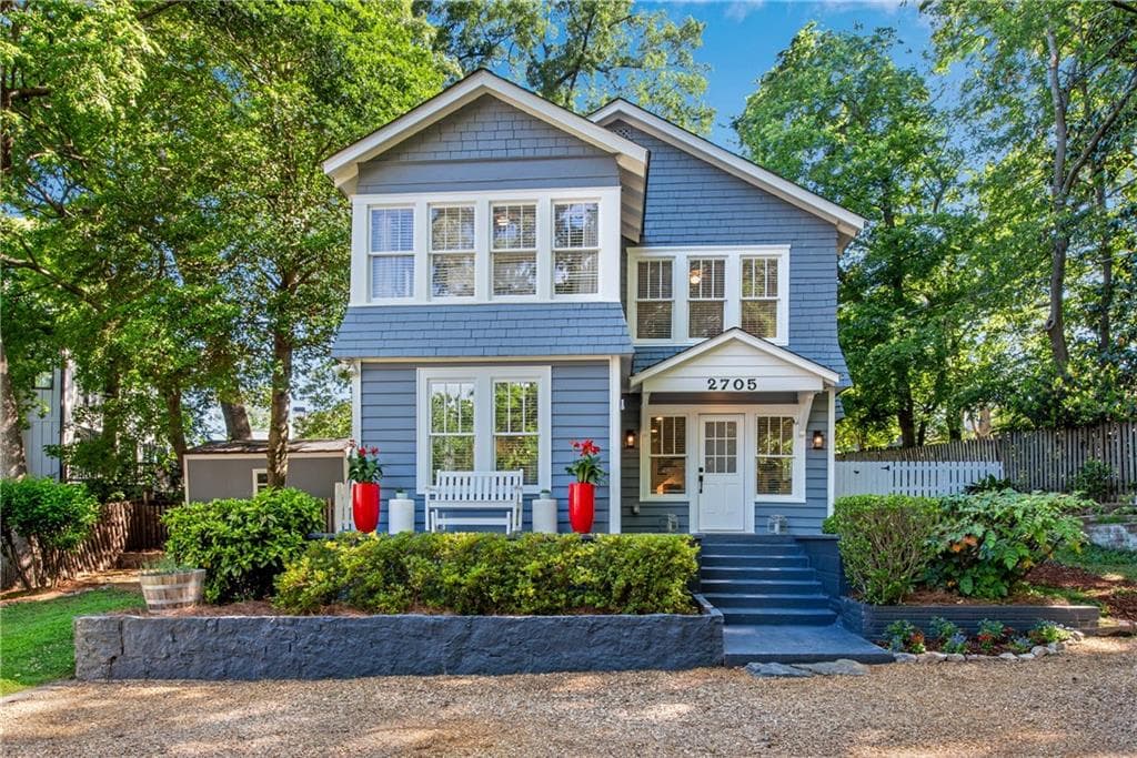 2 bedroom, 2 bathroom single family residence sold at 2705 Osborne Road, Brookhaven, GA 30319