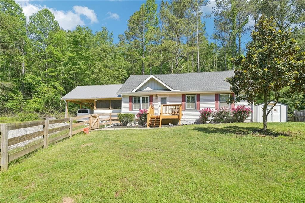 2 bedroom, 2 bathroom single family residence sold at 100 Plantation Drive, Dawsonville, GA 30534