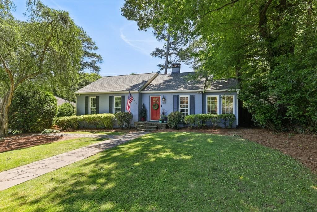 3 bedroom, 2 bathroom single family residence sold at 382 Lofton Road, Atlanta, GA 30309