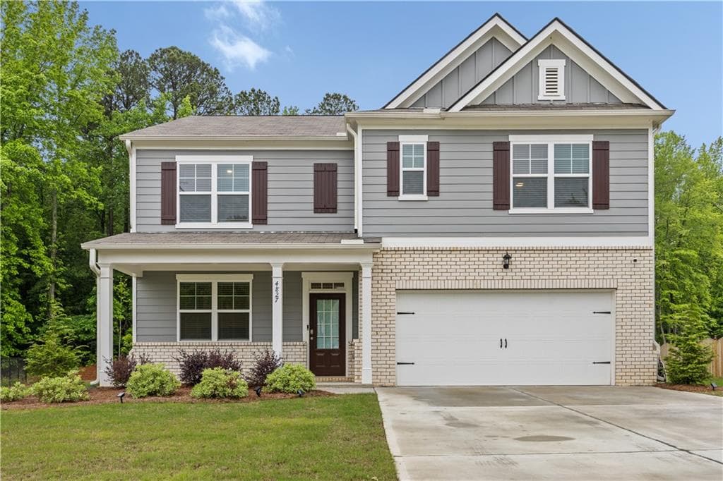5 bedroom, 3 bathroom single family residence sold at 4827 Golden Finch Lane, Powder Springs, GA 30127