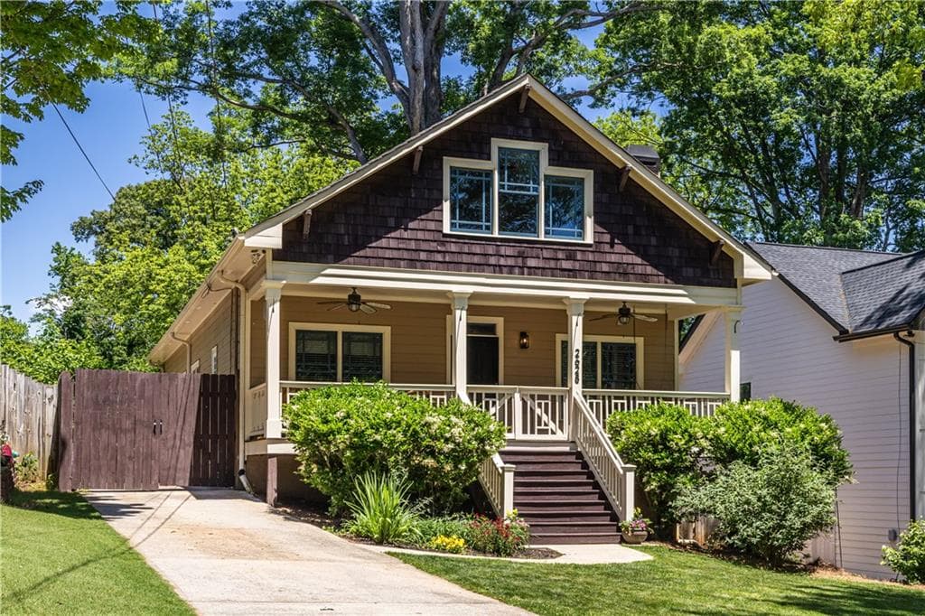 5 bedroom, 3 bathroom single family residence sold at 2628 White Oak Drive, Decatur, GA 30032