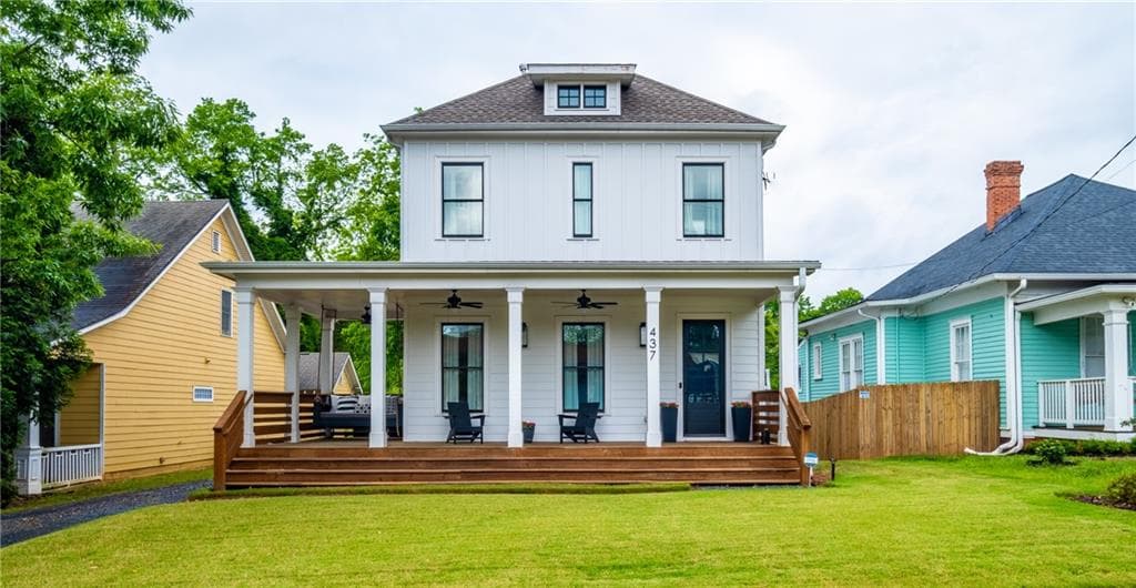 4 bedroom, 3 bathroom single family residence sold at 437 E Ontario Avenue, Atlanta, GA 30310