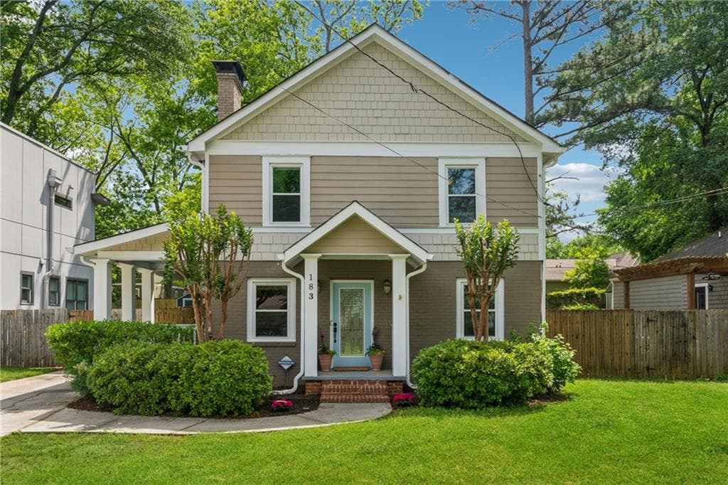 4 bedroom, 3 bathroom, 2,392 sq ft single family residence sold at 183 Whitefoord Avenue, Atlanta, GA 30307