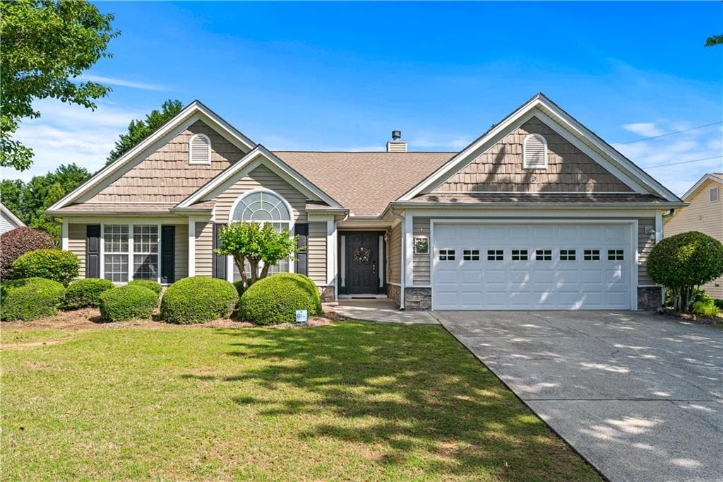 3 bedroom, 2 bathroom single family residence sold at 3134 Milloak Court, Buford, GA 30519