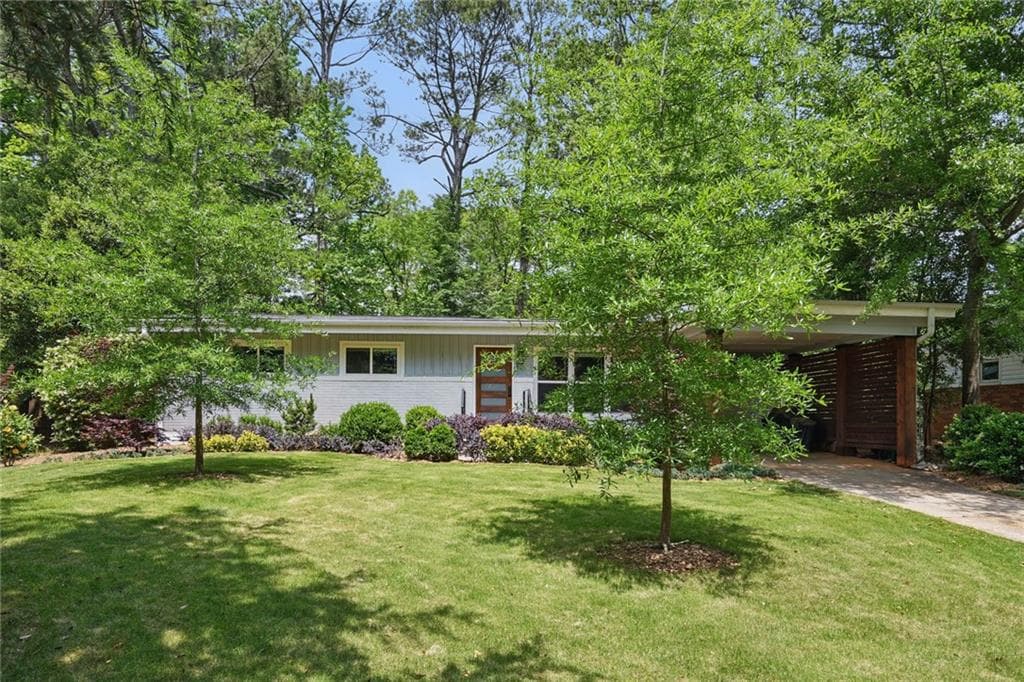3 bedroom, 2 bathroom single family residence sold at 3018 Monterey Drive, Decatur, GA 30032