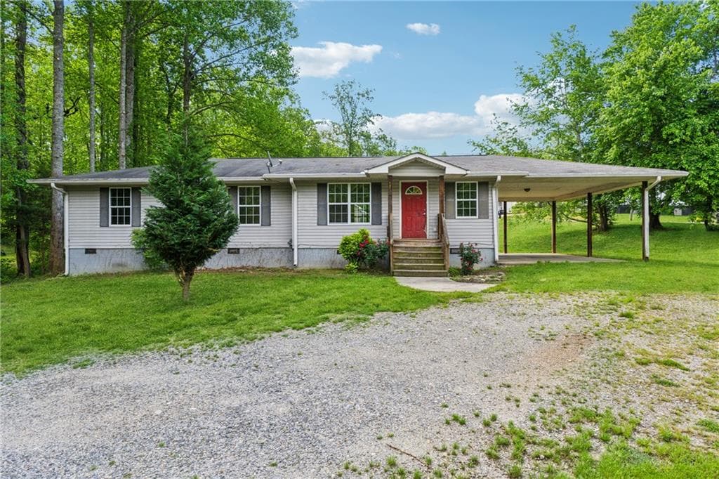 4 bedroom, 2 bathroom single family residence sold at 187 Helton Road, Cleveland, GA 30528