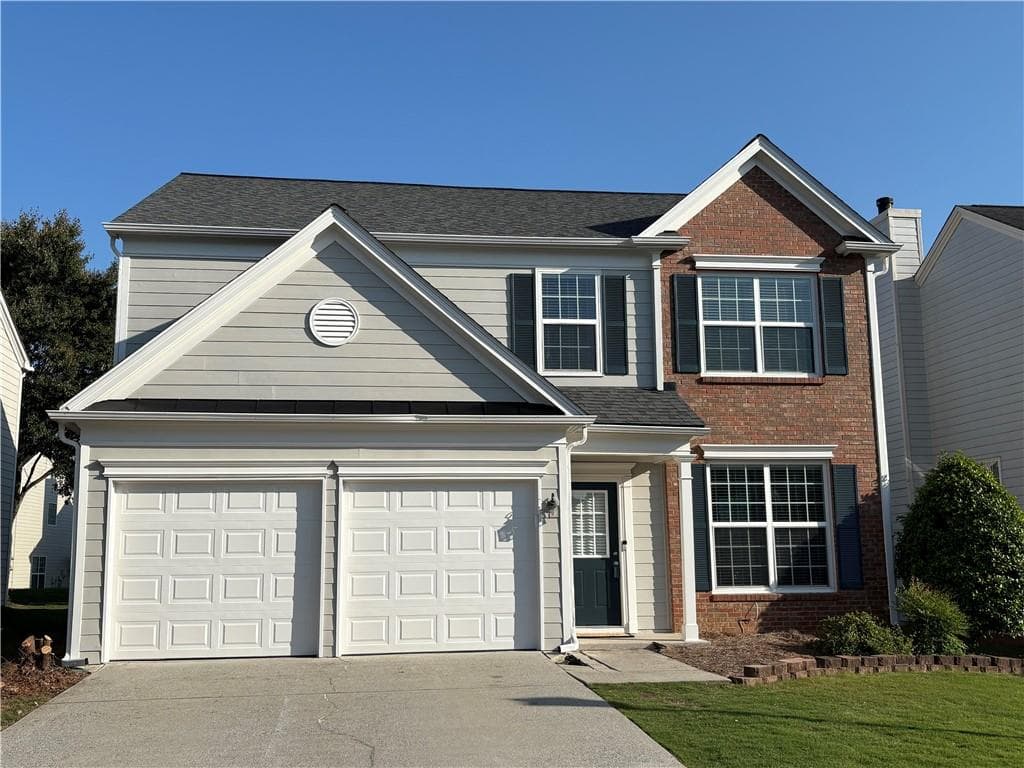 3 bedroom, 3 bathroom single family residence sold at 8850 Grappe Trace, Suwanee, GA 30024