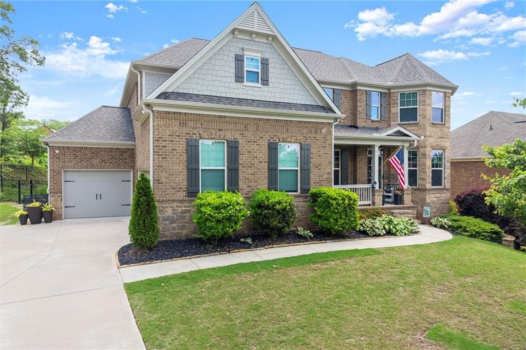 6 bedroom, 5 bathroom single family residence sold at 4388 Cades Pointe, Marietta, GA 30066